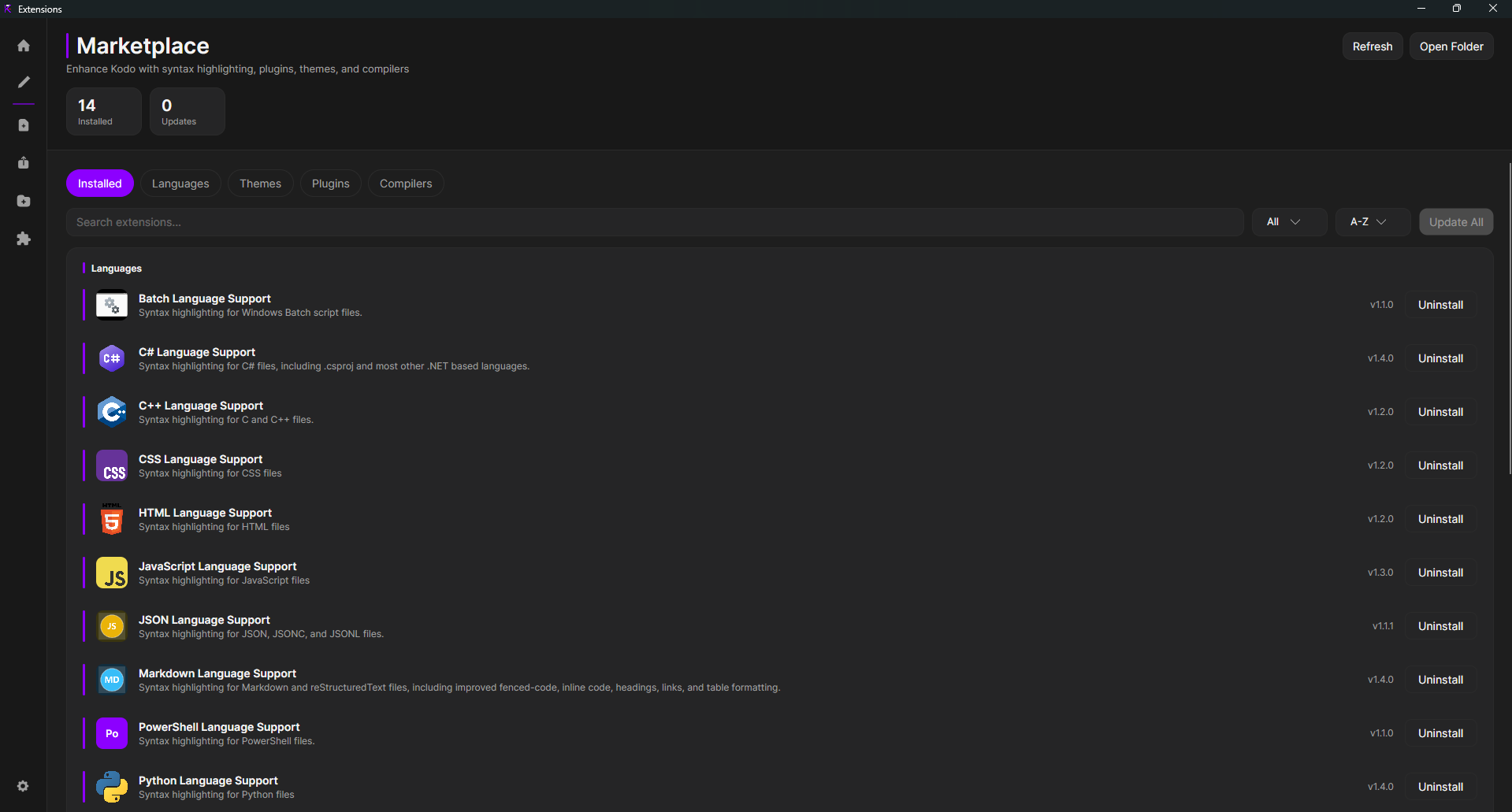 Kodo Editor with Terminal